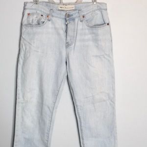 GAP light-wash relaxed boyfriend jeans